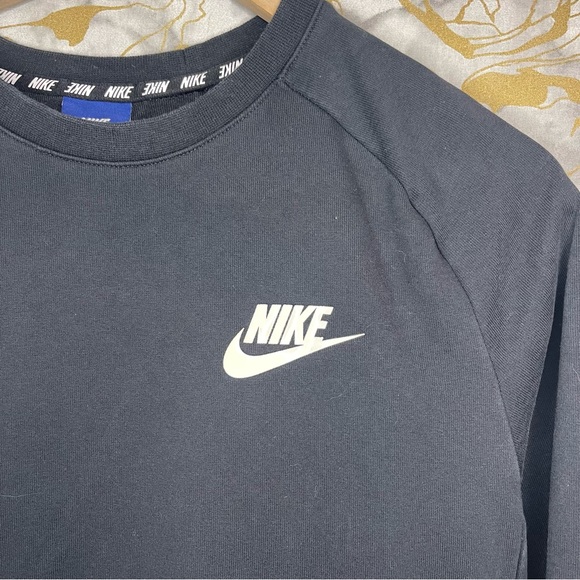 Nike Men's Black Crew Neck Sweater Size S - Picture 3 of 7